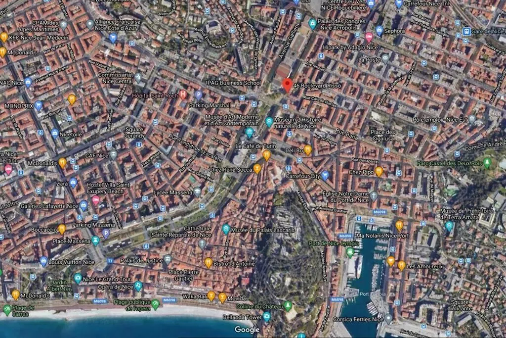 Lejlighed Garibaldi 3 Chambres 6 Couchages, Easy Check-In Nice Frankrig